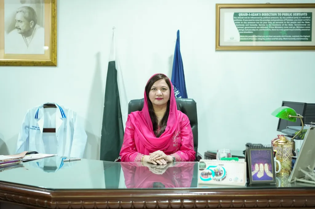 Prof Dr Tayyiba Wasim, Principal AIMC